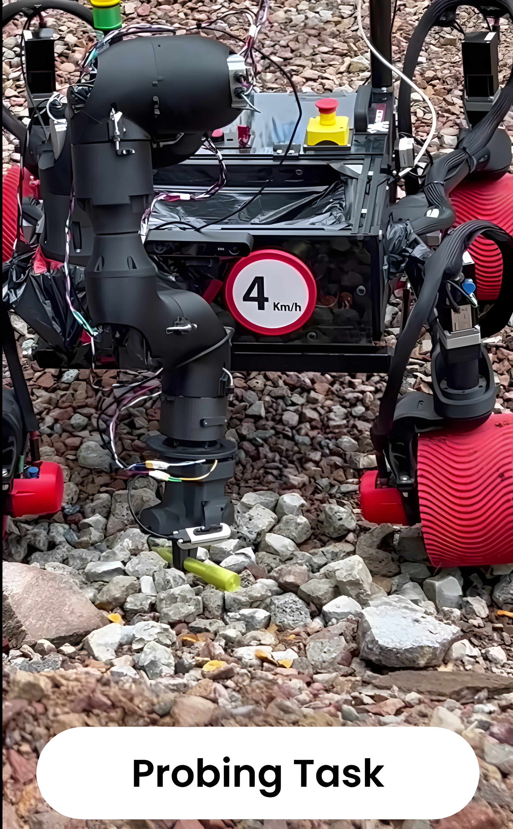 Probing task in real environment