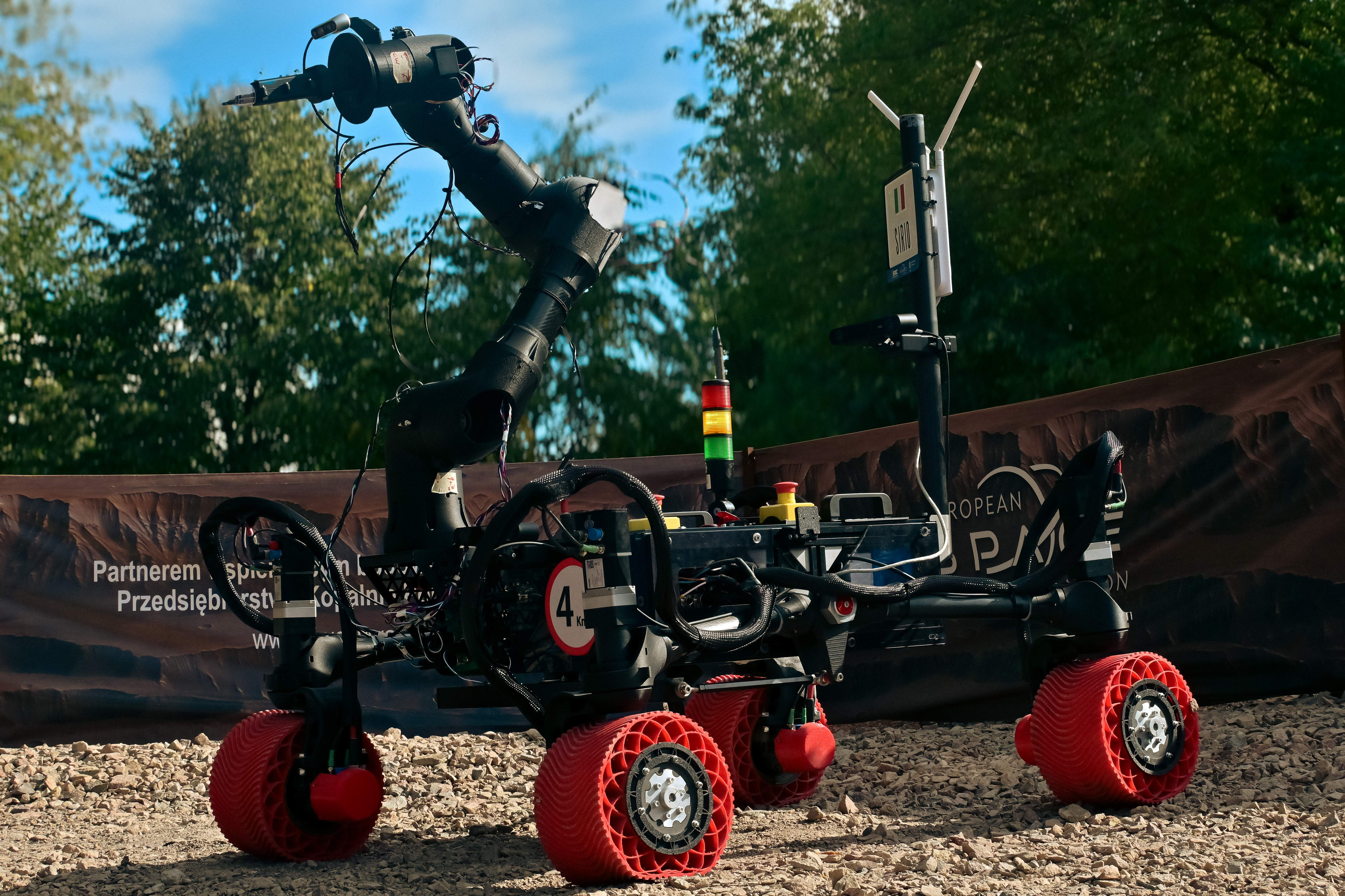Rover robotic arm probing task