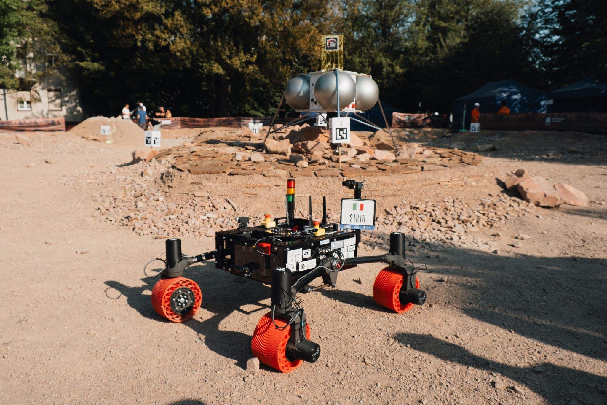Rover in MarsYard